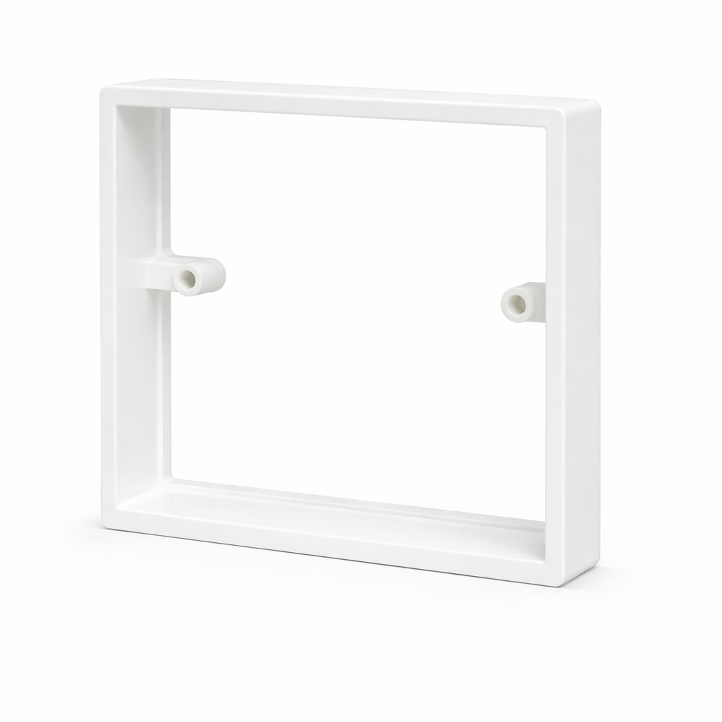 1-Gang Socket Spacer - Single Back Box Spacer for Tiled and Panelled Walls