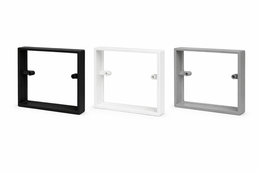 1-Gang Socket Spacer - Single Back Box Spacer for Tiled and Panelled Walls