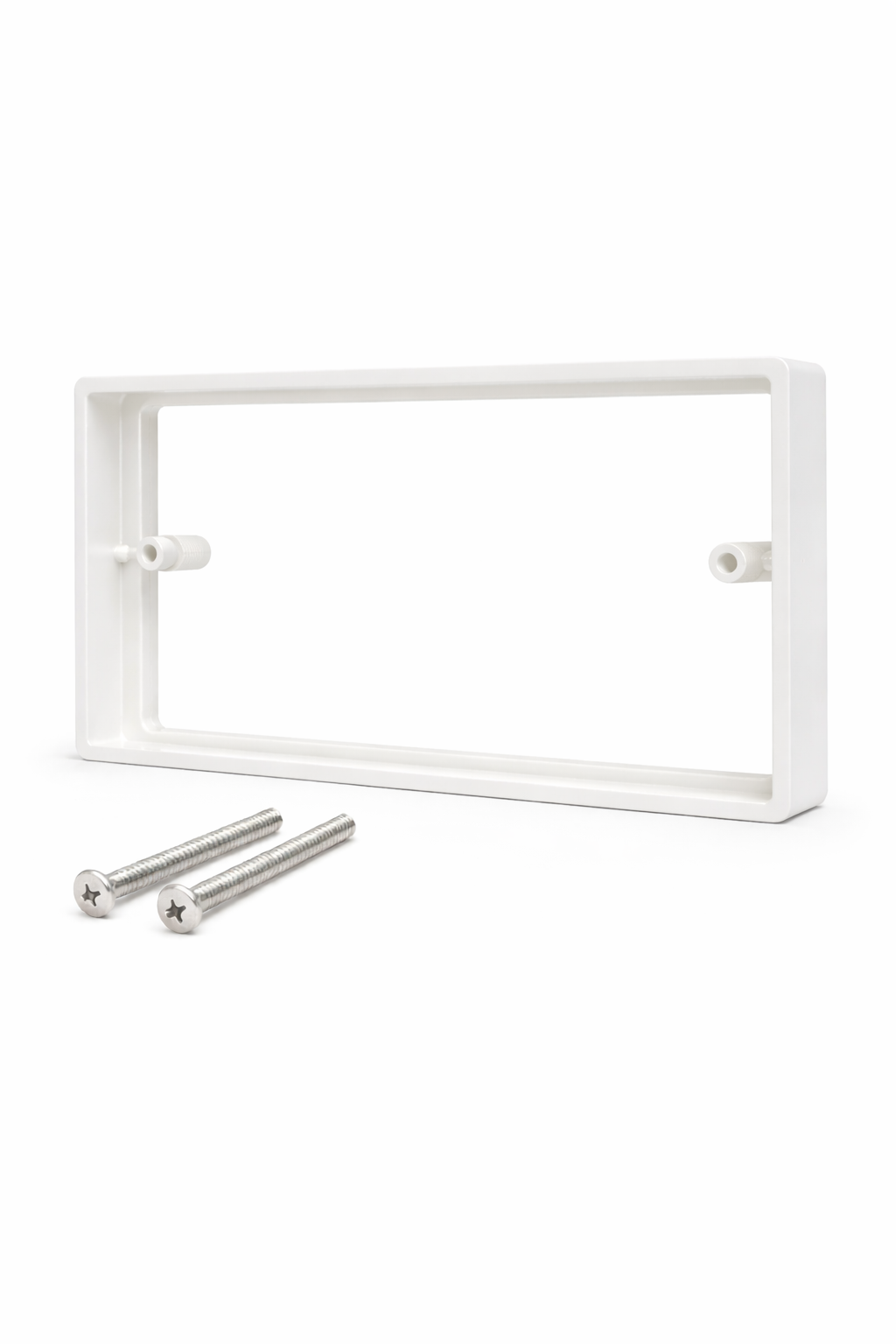 2-Gang Socket Spacer- Double Back Box Extender for Tiled & Panelled Walls